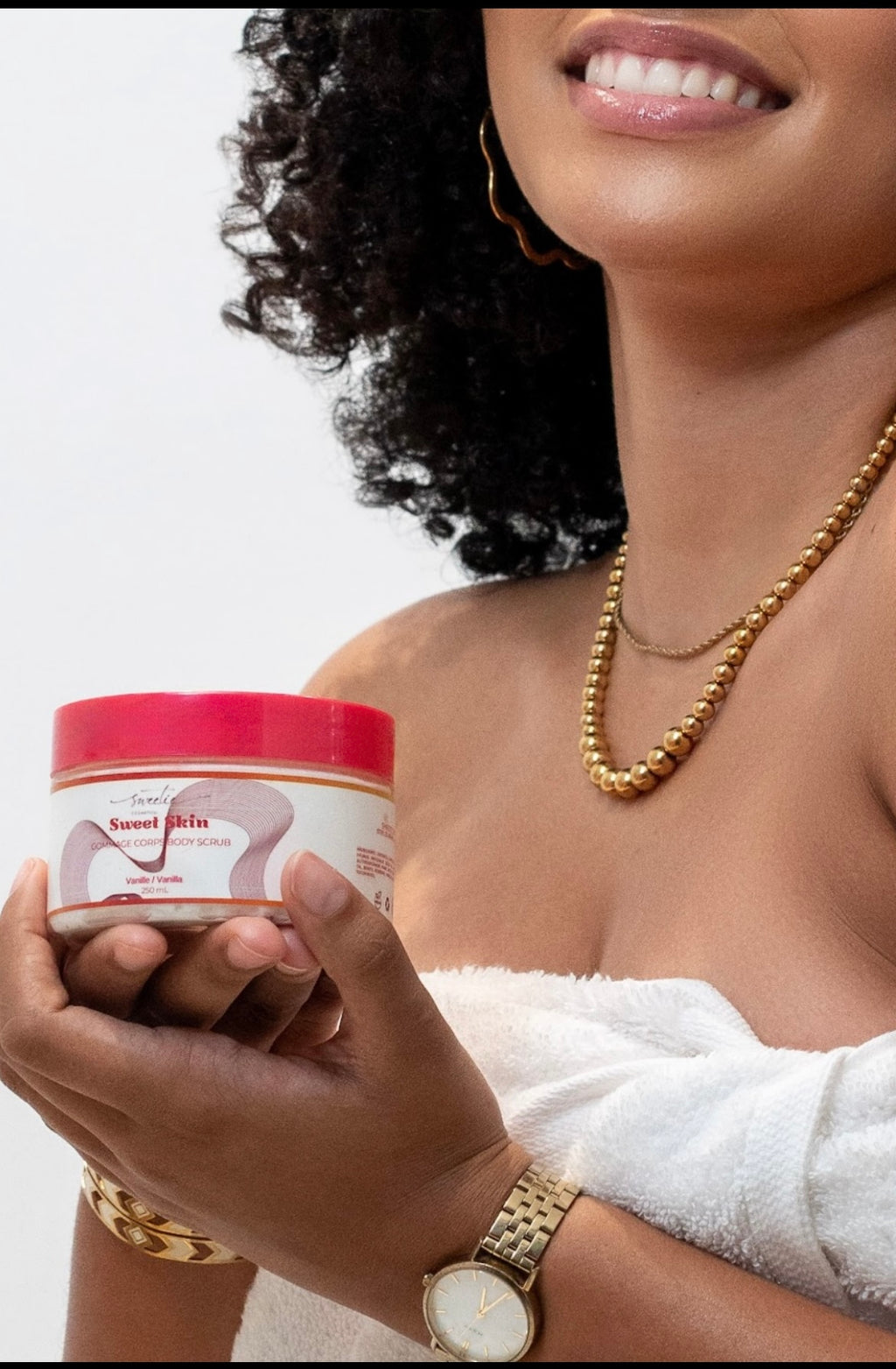 Gommage Sweet Skin – 2 en 1 Exfoliant & Soin Nourrissant