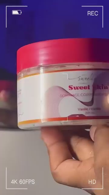 Gommage Sweet Skin – 2 en 1 Exfoliant & Soin Nourrissant